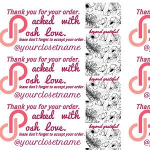 ❤️Custom Packaging Custom sticker small business thank you buyer appreciation